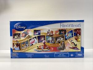 Disney Panoramas Puzzle Movie Moments 750 pc Mega Jigsaw. Factory Sealed 2011