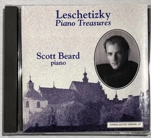 Theodor Leschetizky Piano Treasures Scott Beard Piano Consolidated Gibson CD - Picture 1 of 8