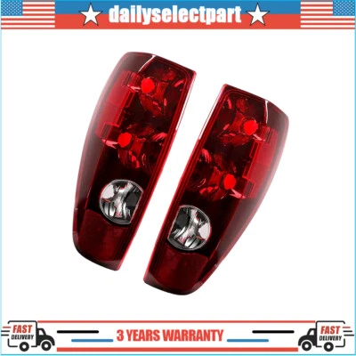 2X Red Clear Rear Brake Tail Lights Lamp LH&RH GM2800164 For Chevrolet Colorado Foto 1 de 4