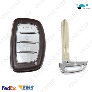 Genuine HYUNDAI OEM Avante AD 2018~ FOB Smart Remote Key + Blank Key 95440F2002 - Picture 1 of 2