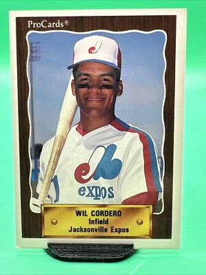 1990 ProCards Minor League - #1381 Wil Cordero (RC) - Image 1 of 2