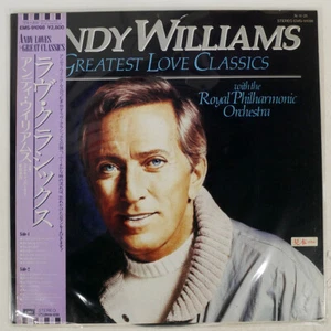 ANDY WILLIAMS ROYAL PHILHARMONIC ORCH ODEON EMS91098 JAPAN OBI VINYL LP - Picture 1 of 2