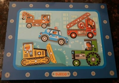 Игровой набор Djeco Tap Tap Vehicles - Dj06641 - Изображение 1 из 4