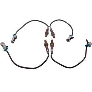 4 Pcs O2 Oxygen Sensors For Gmc Sierra 1500 Upstream & Downstream 5.3l 2003 New - Picture 1 of 12