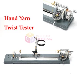 Y321 Hand Yarn Twist Tester Untwisting Machine Twist Determination Textile Tools - Picture 1 of 6