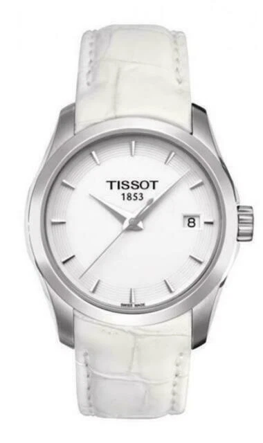 Tissot Couturier White Women's Watch - T035.210.16.011.00