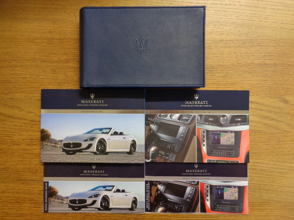 Maserati Grancabrio MC Manual del Propietario/Manual y Paquete Foto 1 de 1