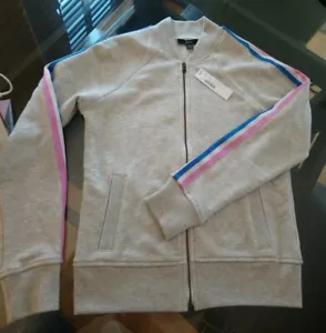New J crew retro stripe track jacket SZ XXS $80 - Picture 1 of 12