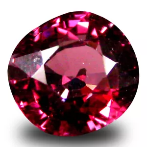 1,02 ct AAA+ tolle ovale Form (6 x 6 mm) rosa-roter Rhodolith Granat - Bild 1 von 1