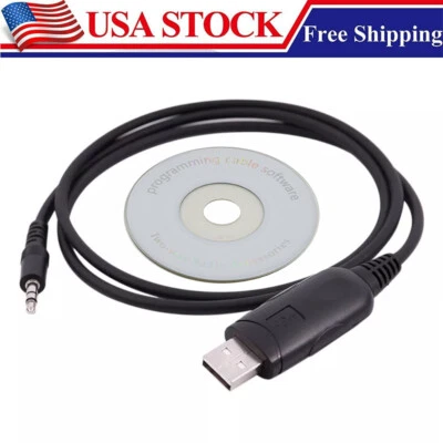NEW USB Programming Cable for ICOM IC-V80 IC-V80E IC-V85/T IC-V86 OPC-478 - Image 1 of 4