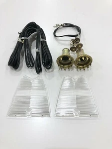 BACK UP REVERSE LAMP LENS (PAIR) FITS 1956 FORD T-BIRD (NOS) - Picture 1 of 1