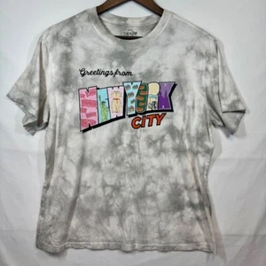 New York NYC Netflix To All The Boys Tie Dye Graphic Tee T-Shirt Sz Large - Picture 1 of 6