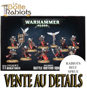 Warhammer 40000 Battle sister squad Vente au détail Pièces détachées Rabiot bitz - Picture 1 of 47