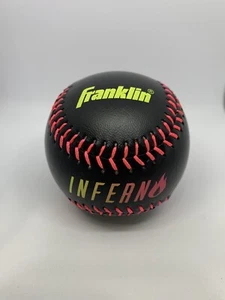 Franklin Inferno schwarzer Baseball mit rosa Nähten Modell 24951 - Bild 1 von 5