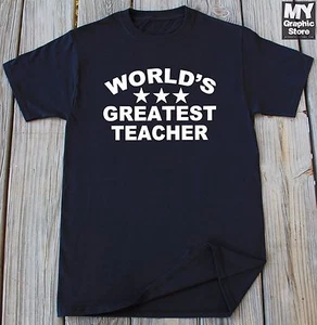 Teachers Day T Shirt Funny Teacher Gift Birthday Christmas Joke t-shirt Tee - Imagen 1 de 2