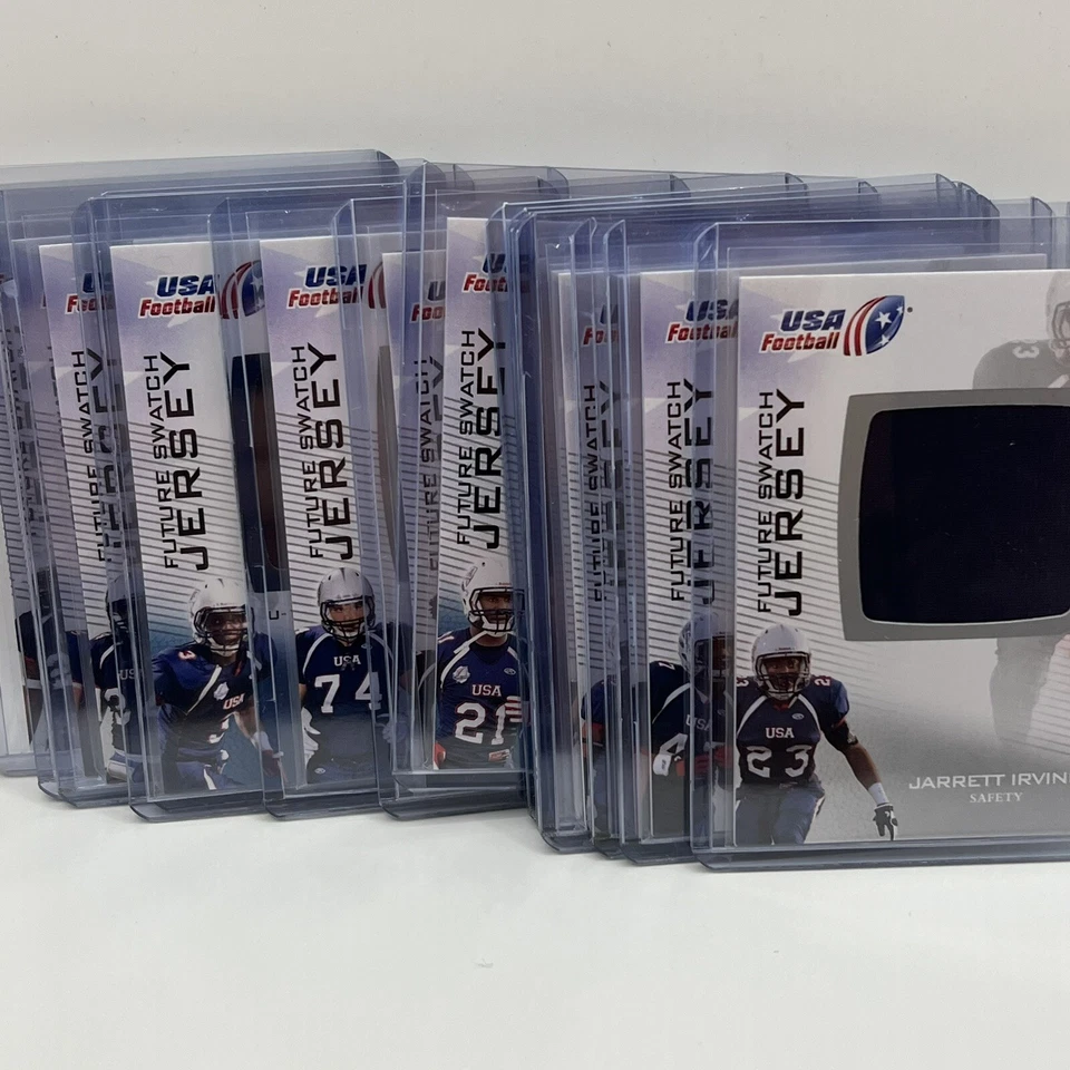 2012 Upper Deck USA Football Future Swatch & Patch Pick One! - Image 1 of 4