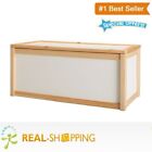 New Wooden Toy Storage Unit Box / Childrens Kids Toys Chest Boxes White Cheap