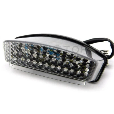 Luz trasera LED transparente para Ducati Monster 400/600/620/695/750/800/900/1000 94-2008 Foto 1 de 4