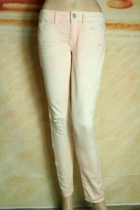 American Eagle Jegging Skinny Stretch Jeans – Pink White Marble Distressed – Siz - Picture 1 of 11