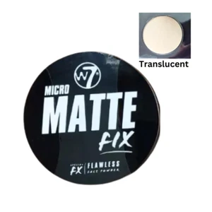 W7 Micro Matte Fix Special Fx Flawless Face Powder Translucent - Picture 1 of 1