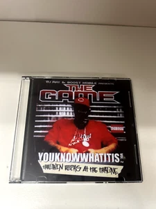 RARE THE GAME BLACK WALL STREET YOU KNOW WHAT IT IS vol 2 PROMO MIXTAPE MIX CD - Picture 1 of 4