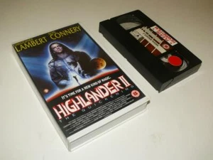 VHS Video ~  Highlander II ~ Christopher Lambert ~ Large Case Ex-Rental ~ EIV - Bild 1 von 1