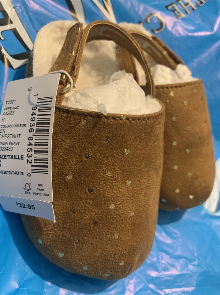 Zueco de invierno para niños pequeños The Children's Place - Nuevos niños | Color: marrón |  Foto 1 de 2