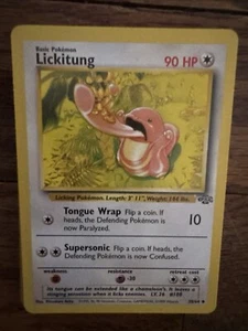 Pokémon TCG Lickitung Jungle 38/64 Regular 1. Edition Uncommon - Bild 1 von 1