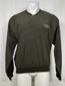 Callaway Golf Pullover V-Neck Windbreaker Braun Sweatshirt Herren MEDIUM - Bild 1 von 9