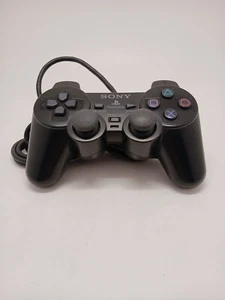 Sony PlayStation 2 DualShock 2 Controller Black OEM - Foto 1 di 7