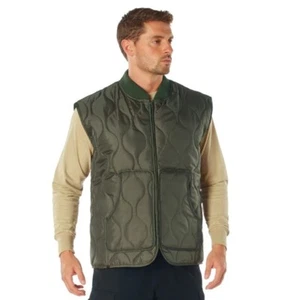Rothco Quilted Woobie Vest - Olive Drab - Picture 1 of 6