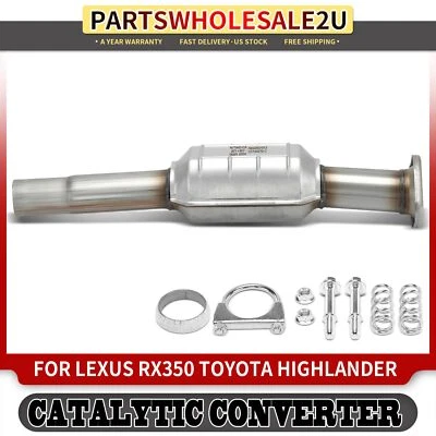 Nuevo convertidor catalítico trasero para Lexus RX350 2007-2009 Toyota Highlander V6 3,5 L Foto 1 de 4