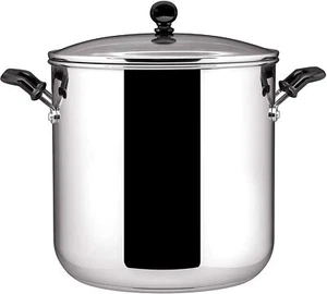 Farberware Classic 11 Quart Covered Stockpot W/ Glass Lid #71534 - Box Got Wet - Picture 1 of 2