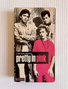Pretty In Pink VHS 1986 Drama Molly Ringwald Andrew McCarthy Paramount - Picture 1 of 7