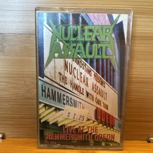 Nuclear Assault - Live At The Hammersmith Odeon Cassette Tape 1992 TESTED - Picture 1 of 4
