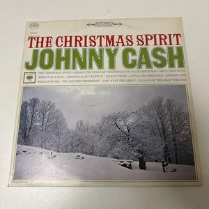 Johnny Cash, The Christmas Spirit Vinyl Record .  VG+ - Picture 1 of 4