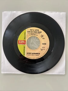 JACKIE DeSHANNON Put A Little Love In Your Heart/Always Together Promo 45 - Picture 1 of 4