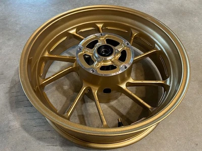 Yamaha FZ07 XSR700 Rear Back Wheel Rim 17x5.5 GOLD Supermoto Cafe Custom 0 miles - Image 1 of 4