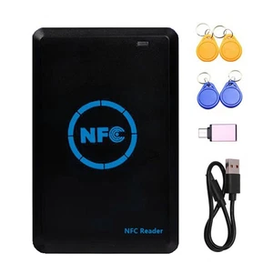 5-Band NFC Chip Leser/Schreiber + 2xCUID/UID Schlüsselanhänger 125K 13,56M Kopierer HID3905 - Bild 1 von 6