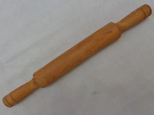 Antikes Nudelholz handgeschnitzt Holz Backen Gebäck Roller Vintage Küche Ukraine - Bild 1 von 6