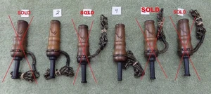 Hardwood Cow Elk Hunting Call made & signed by Pennsylvania Amish Craftsman - Picture 1 of 2