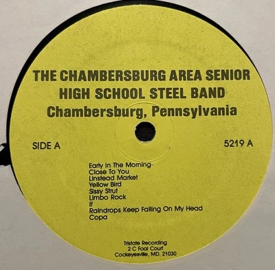 The Chambersburg Area Senior High School Steel Band  - S/T LP Funk Soul Reggae Foto 1 de 2