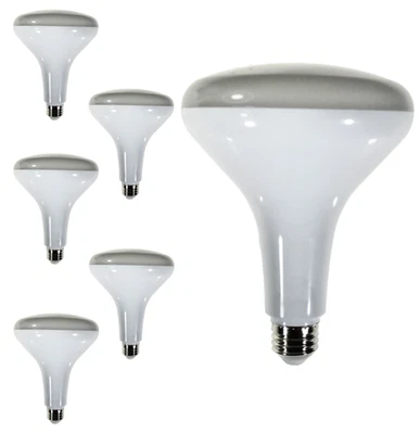 Diodesy BR40 LED FloodLight 9W 650LM E26 3500K Neutral White 120V 110° White 6Pk - Image 1 of 2