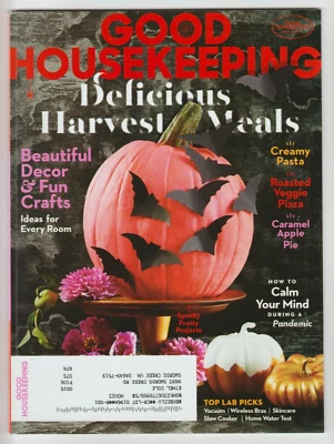 Good Housekeeping Magazine октябрь 2020 ~ осенние идеи для каждой комнаты - Изображение 1 из 2