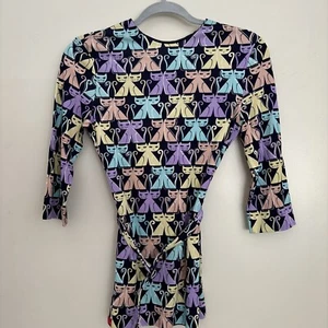 Blusa Miu Miu Para Mujer Lana Manga Larga Cuello Redondo Multi Talla 38 - Imagen 1 de 21