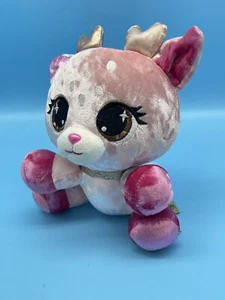 Gund P. Lushes Pets Lissa Doemei Deer 6" Pink Gold Stuffed Plush Limited Edition - Picture 1 of 6