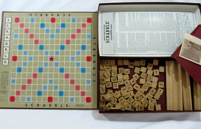 1976 Selchow & Righter Co. SCRABBLE Crossword Game  - Image 1 of 4