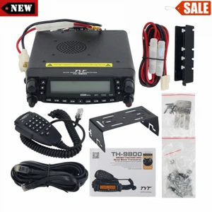 TH-9800 Mobile Radio Quad Band 50W Car Transceiver Walkie Talkie Dual Display xr - Bild 1 von 4