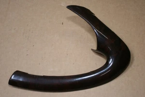 99-05 Porsche 996 Carrera Targa Turbo Left Interior Door Pull Handle Dark Maple - Foto 1 di 7