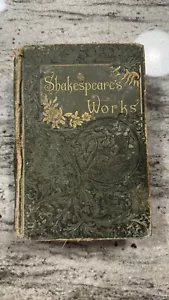 Antique 1890 The Complete Works of William Shakespeare's CLARK & W. ALDIS WRIGHT - Foto 1 di 16